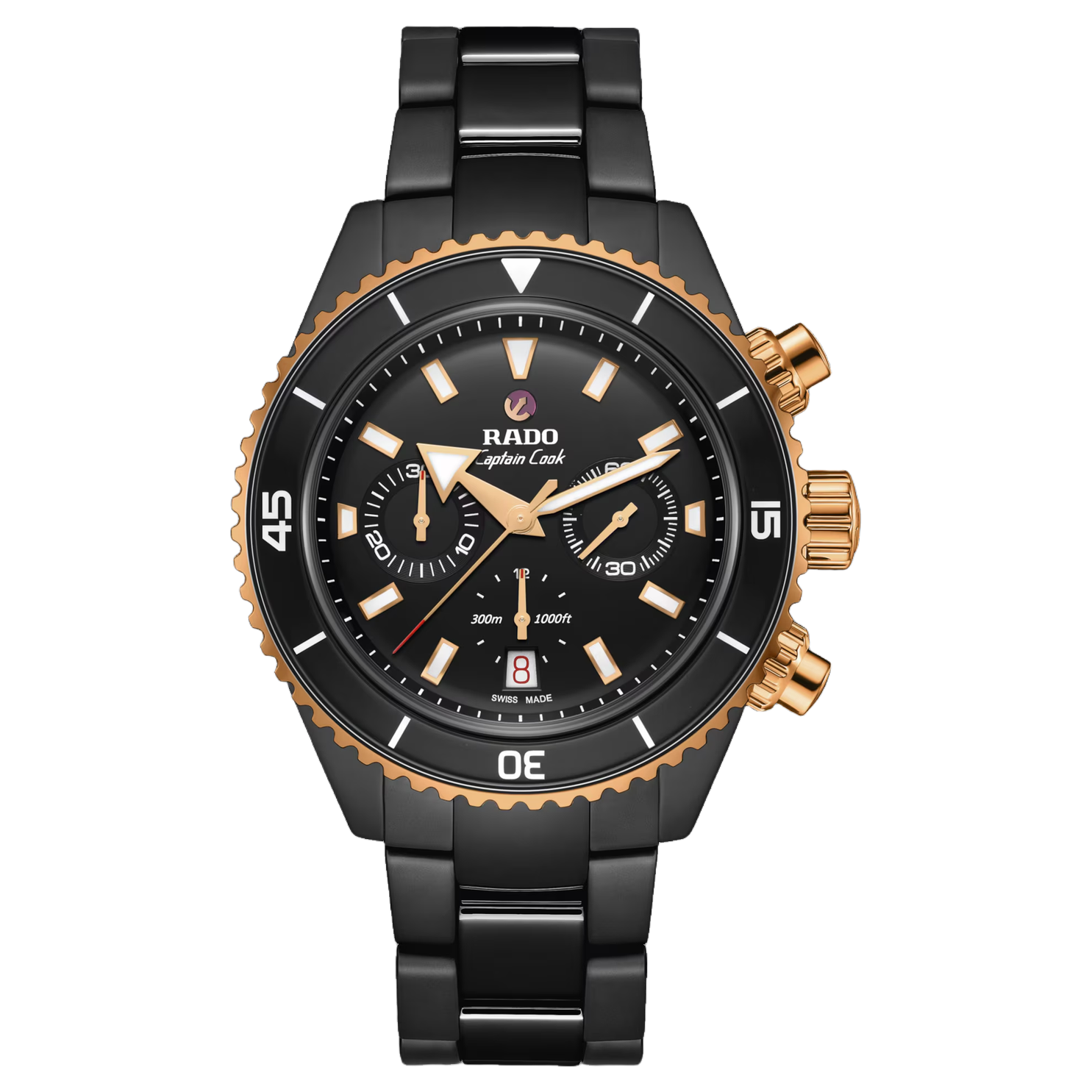 Captain Cook High Tech Ceramic Automatic Chronograph